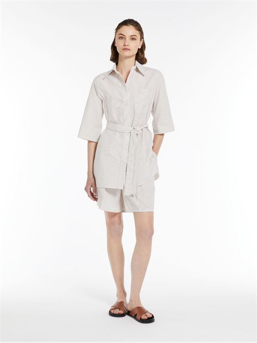 Cotton seersucker tunic MAXMARA LEISURE | 2416191028600003